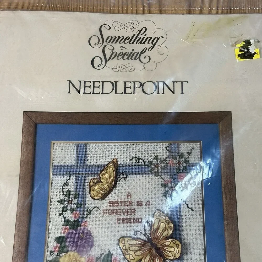 Vintage Something Special Needlepoint Kit #30399 A Sister Is… Picture New‎